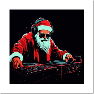 DJ Santa Posters and Art